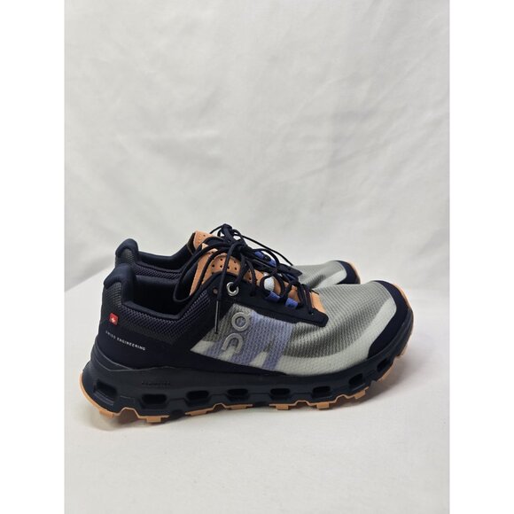 On Running Athletic Shoes - Navy and Orange - Picture 3 of 13